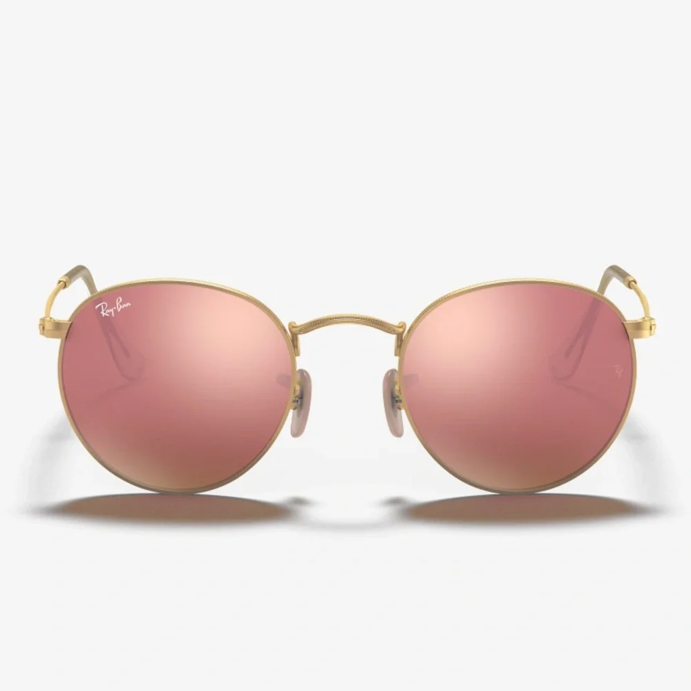 💗RAYBAN ROUND FLASH LENSES💗